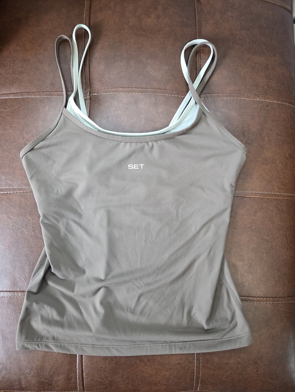 Set Active Double-strap Camisole
